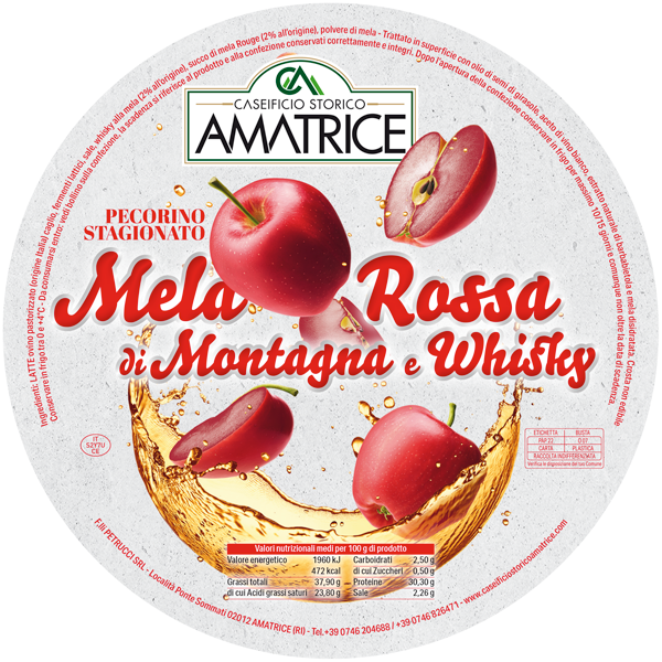 MELA ROSSA di MONTAGNA e WHISKY